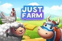 腕まくりして仕事開始、Just Farm