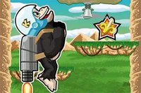 かわいいサルのキバとクンバと一緒に、高くジャンプしよう！