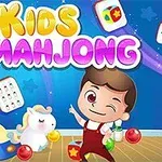 アニメ風に描かれた子供が星模様の背景でウィンクし、ユニコーンとおもちゃに囲まれている。