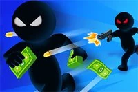 殺し屋を避けて、できるだけ多くの現金をつかめ