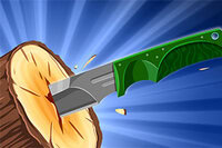 ナイフ投げのスキルを試そう