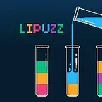 試験管に色とりどりの液体が注がれているイラスト。