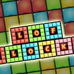 カラフルなブロックが並び、中央に「LOF BLOCKS」と書かれた文字が配置されているデザイン。
