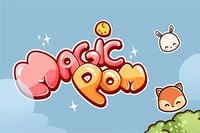 「Magic Pom は可愛いカジュアルパズルゲーム」