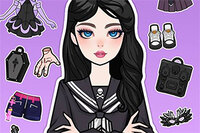 魔法の日記: ペーパードレスアップでワクワクのコーデを作ろう