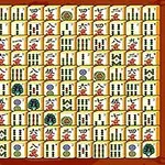 多数の麻雀牌が整然と並べられている画像。