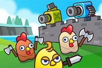 ジャンルを合体させたディフェンスゲーム！