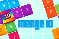 このグリッドで数字を合計して10を作れる回数は？