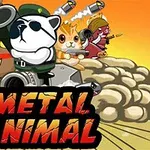 動物のキャラクターたちが兵器を持ってポーズを取っているイラスト。