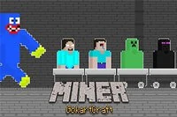 友達4人と一緒に青いモンスターから逃げよう！