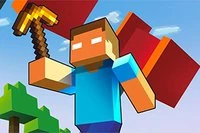 木を採掘し、障害物を避ける楽しい3Dランニングゲーム
