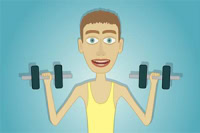 「Muscle Clickerで筋肉を鍛えよう！」