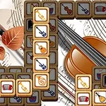 楽器や音符が描かれたタイルが並んでいる画像。