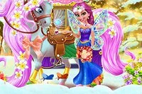 かわいい妖精が魔法のユニコーンのお世話をする素敵な女の子ゲーム！