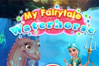 魔法のメイクオーバーゲームで、フェアリーテールの水の馬をお世話しよう！