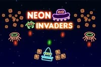 ネオンの宇宙でエイリアンを撃ち落とそう