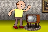 テレビを壊すまで叩け