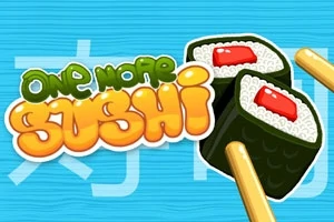 寿司が描かれた鮮やかなロゴとカラフルなデザイン。