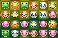 動物を正しいグリッドに配置してゲームを完成させよう