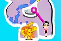 Pin Water Rescueで火事から女性を救おう