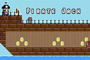 海賊船の上に立っているキャラクターと、船体に配置されたコイン。