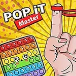 カラフルなポップイットと赤いヘッドバンドをした指が描かれたイラスト。