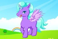 このユニコーンが魔法の変身を探しています