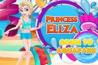 アクアパークでエリザを楽しんでスタイリング
