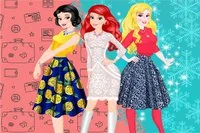この3人のプリンセスは寒い冬から逃避したい