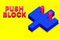 指でブロックを目的地へ移動しよう