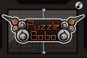 中央に「Puzzle Bobo」と書かれたロゴと音楽マークがある。