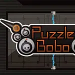 中央に「Puzzle Bobo」と書かれたロゴと音楽マークがある。