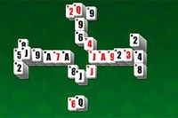 麻雀牌で遊ぶピラミッドソリティアゲーム！