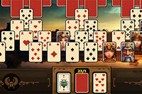 古代エジプトの楽しいトライピークス・ソリティアゲーム