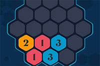 ボードで数字を合わせて7を目指せ