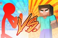 Stickman vs Monster School - Red And Blue Stickman