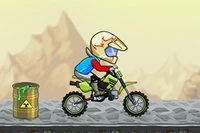 バイクで障害物を超えよう！
