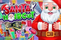 サンタのヘアカットはサンタが主役の楽しいゲーム