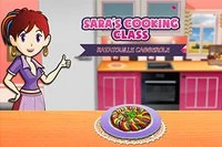サラが新しいフレンチレシピに挑戦中