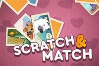 動物カードを削って3分以内にマッチしよう