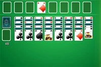 隠されたカードのクロンダイクゲーム