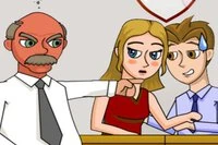 上司が見ていないときにオフィスでキスしてみよう