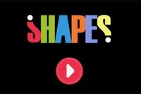 同じ色の形を合わせるのが目標