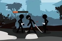 あなたは棒侍を操り、すべての敵を倒す必要があります