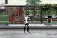 子供向けアクロバティック スケートボードゲーム