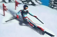 坂を滑り、障害物を避けよう