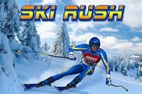 「Ski Rushはあなたの反射神経を試します！」