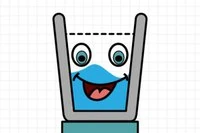 スマイリンググラス – コップに水を入れるゲーム