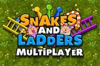スネーク＆ラダーズ：マルチプレイヤーはHTML5ボードゲーム