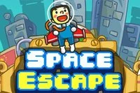 宇宙に飛び立って逃亡